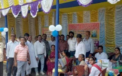 भद्रेश्‍वर में गंगा मिशन के स्‍वास्‍थ्‍य शिविर में 600 मरीजों का इलाज