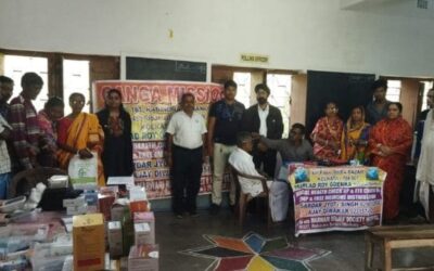 हुगली के बेहुला-बालगढ़ में गंगा मिशन का स्वास्थ्य शिविर, 450 से अधिक मरीजों का उपचार