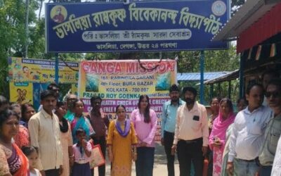 विश्व स्वास्थ्य दिवस पर गंगा मिशन का स्‍वास्‍थ्‍य शिविर , 350 मरीजों की जांच