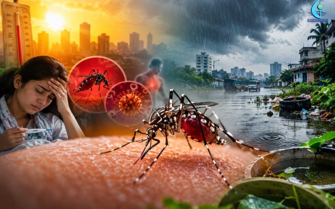 খামখেয়ালি পরিবেশ, বাড়ছে মশা, বাড়ছে ডেঙ্গু
